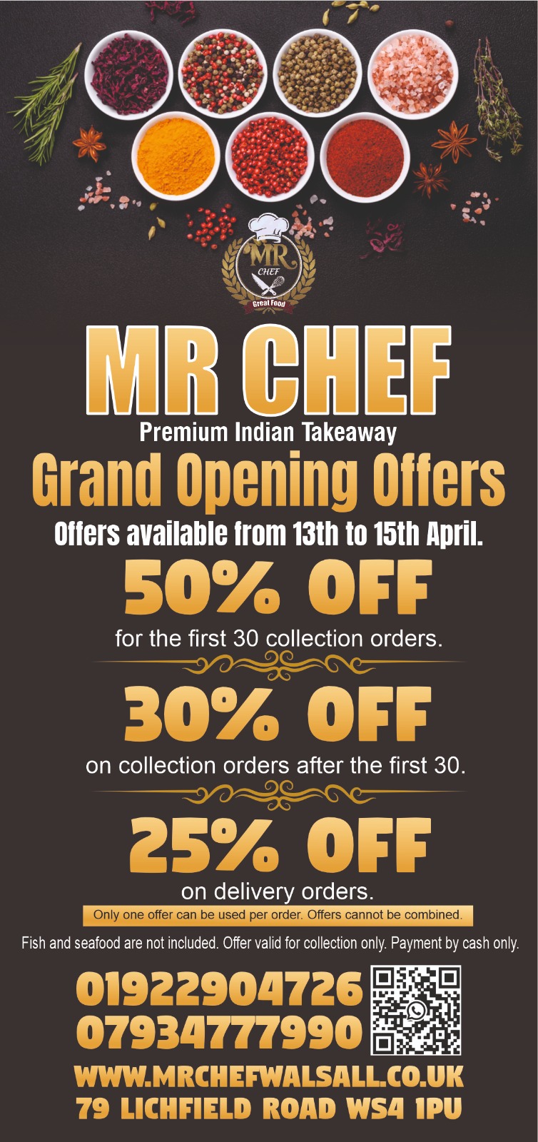 Mr Chef welcome image